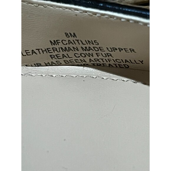 Marc Fisher Caitlin 5 Leopard Print Chunky Heel, Size 8 - Picture 10 of 14